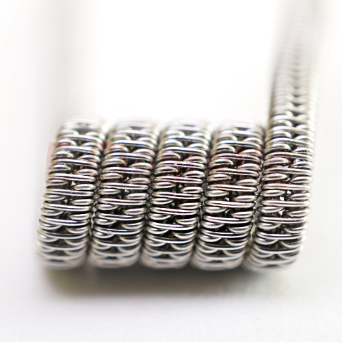 Аксессуар Staggered fused clapton (2 шт) Нихром 0,4 * 0,2 Нихром, диаметр 2,5