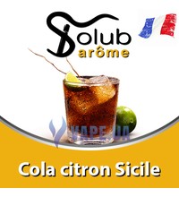 Solub Arome - Cola Citron Sicile (Колла с лимоном), 10 мл.