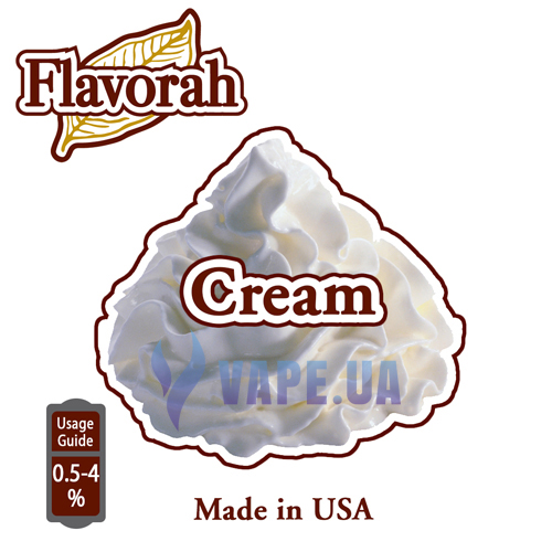 Ароматизатор Flavorah - Cream (Крем), 5 мл.