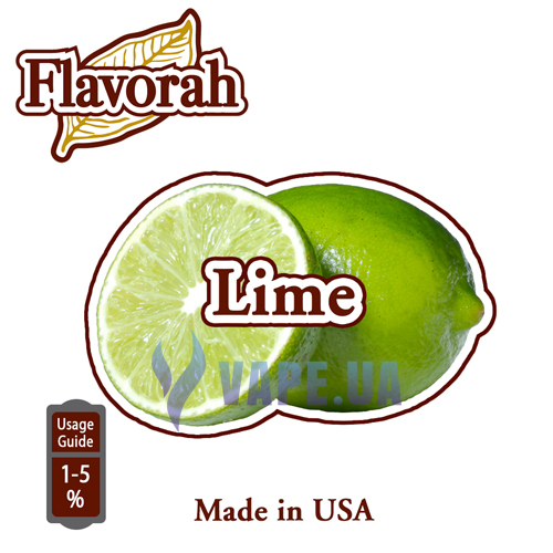 Ароматизатор Flavorah - Lime (Лайм), 5 мл.