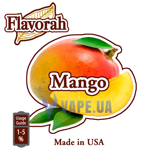 Ароматизатор Flavorah - Mango (Манго), 30 мл.