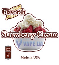 Flavorah - Strawberry Cream (Клубничный крем), 30 мл.