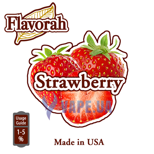 Ароматизатор Flavorah - Strawberry (Клубника), 50 мл.