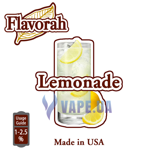 Ароматизатор Flavorah - Lemonade (Лимонад), 100 мл.