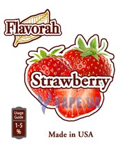 Flavorah - Strawberry (Клубника), 100 мл.