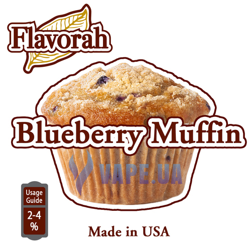 Ароматизатор Flavorah - Blueberry Muffin (Черничный маффин), 472 мл. (16 oz)