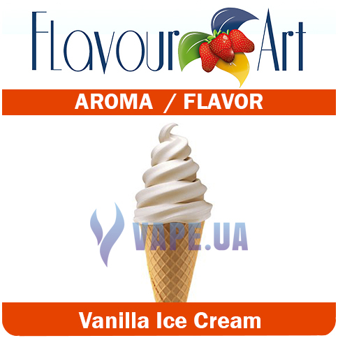 Ароматизатор FlavourArt Vanilla Ice Cream (Ванильное мороженное), 100 мл.