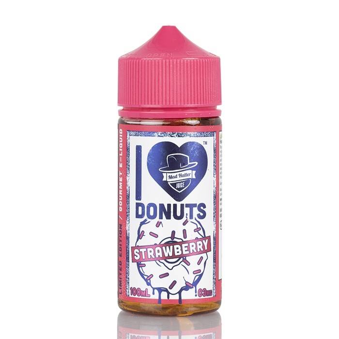 Жидкость Milkman & MadHatter - I love Donuts Strawberry, 60 мл.