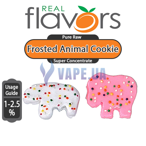 Ароматизатор Real Flavors (SC) - Frosted Animal Cookie (Глазированное печенье), 30 мл.