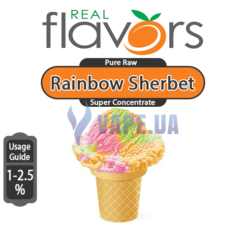 Ароматизатор Real Flavors (SC) - Rainbow Sherbet (Радужный щербет), 100 мл.
