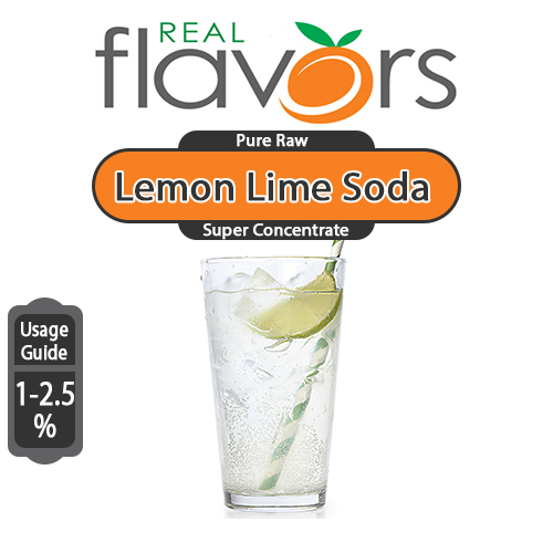 Ароматизатор Real Flavors (SC) - Lemon Lime Soda (Лимонно-лаймовая сода), 100 мл.