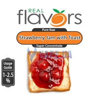 Real Flavors (SC) - Strawberry Jam with Toast (Клубничный джем с тостами), 472 мл. (16 oz)