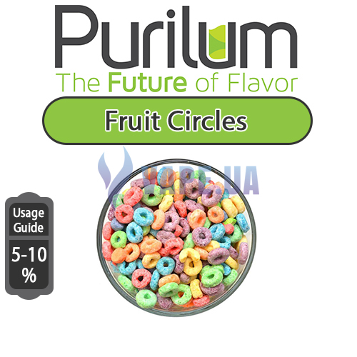 Ароматизатор Purilum - Fruit Circles (Фруктовые кольца), 30 мл.