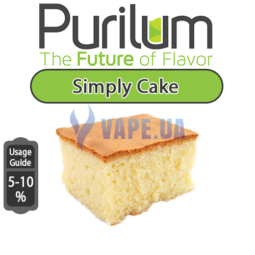 Ароматизатор Purilum - Simply Cake (Просто торт), 50 мл.