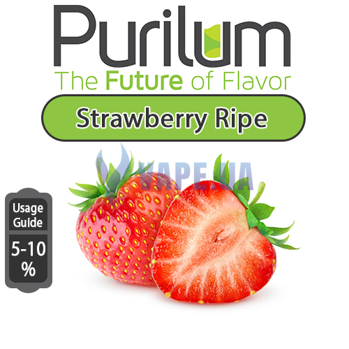 Ароматизатор Purilum - Strawberry Ripe (Спелая клубника), 50 мл.