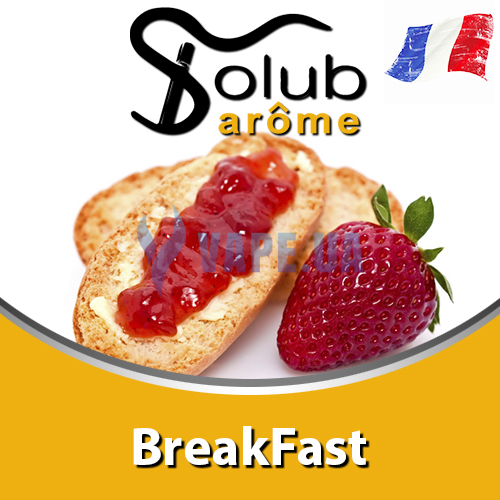Ароматизатор Solub Arome - BreakFast (Крутон с джемом), 30 мл.