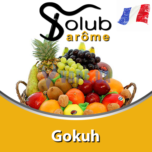 Ароматизатор Solub Arome - Gokuh (Смесь свежести экзотических фруктов и цитрусов с добавлением сахара), 30 мл.