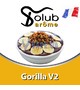 Ароматизатор Solub Arome - Gorilla V2 (Сладкий банан с деликатным вкусом какао и нотками табака), 30 мл.
