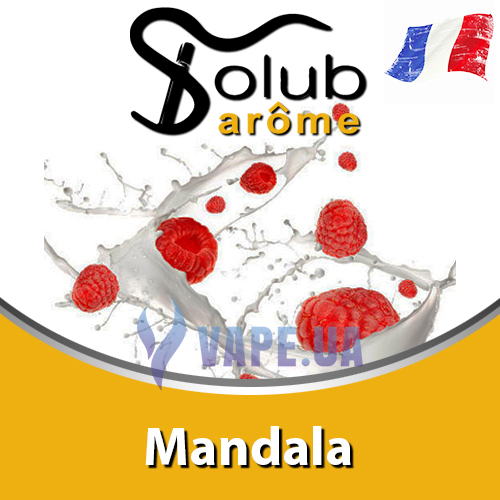 Ароматизатор Solub Arome - Mandala (Малина в сливках), 30 мл.