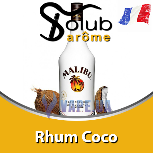 Ароматизатор Solub Arome - Rhum Coco (Ром с кокосом), 30 мл.