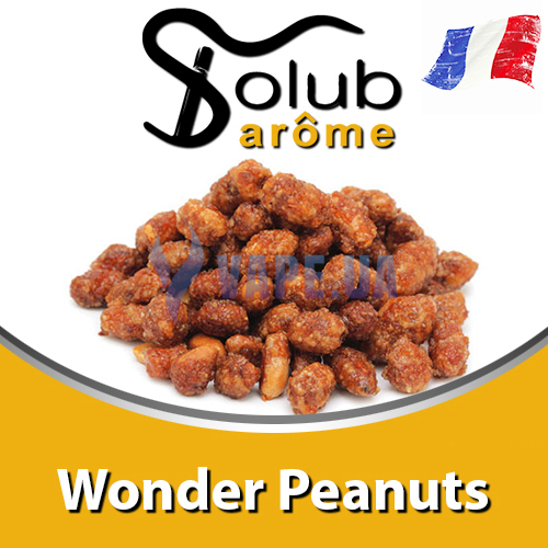 Ароматизатор Solub Arome - Wonder Peanuts (Жареный карамелизованный арахис), 30 мл.