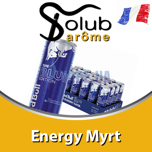 Ароматизатор Solub Arome - Energy Myrt (Черничный энергетик), 50 мл.
