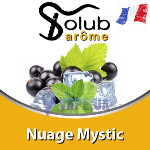 Ароматизатор Solub Arome - Nuage Mystic (Черная смородина с мятой), 50 мл.
