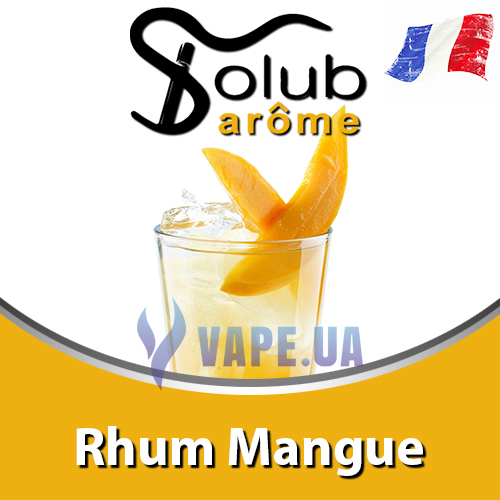 Ароматизатор Solub Arome - Rhum Mangue (Ром с манго), 50 мл.