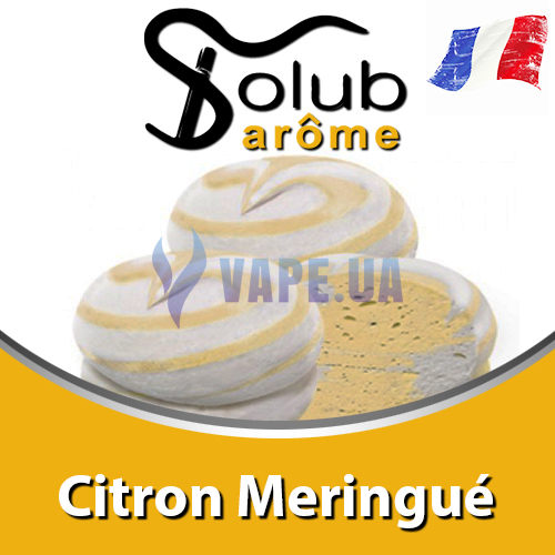 Ароматизатор Solub Arome - Citron Meringué (Лемон с зефиром), 100 мл.