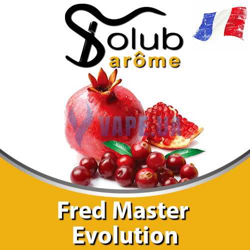 Ароматизатор Solub Arome - Fred Master Evolution V1 (Ежевично смородиновый микс с лесными ягодами), 100 мл.
