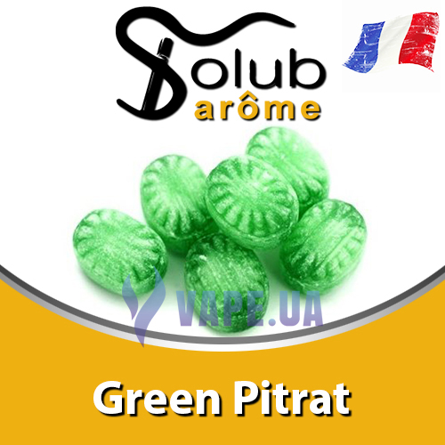 Ароматизатор Solub Arome - Green Pitrat (Мятная конфета), 100 мл.