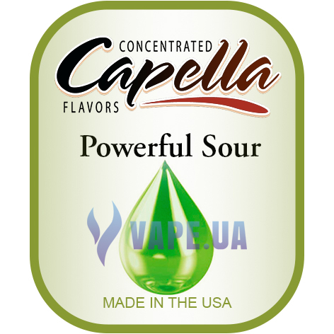 Ароматизатор Capella - Powerful Sour (Супер кислый), 120 мл.