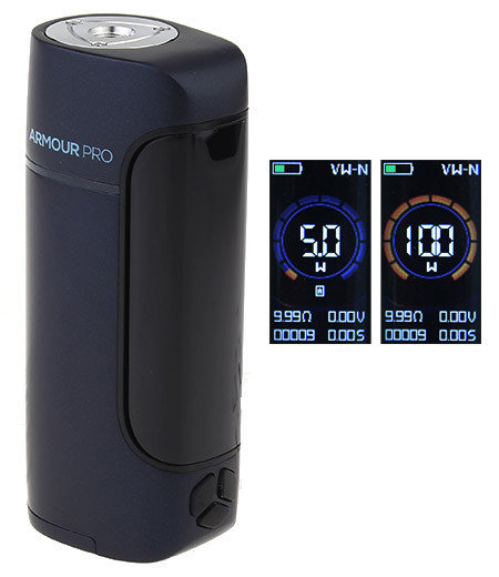 Девайс Vaporesso  Armour Pro 100W TC Box MOD Midnight Синий