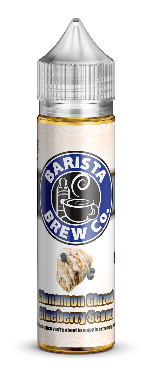 Жидкость Barista Brew Co - Cinnamon Glazed Blueberry Scone, 60 мл.
