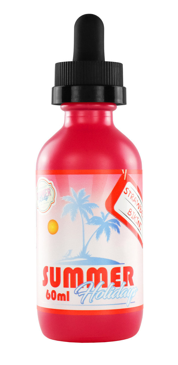 Жидкость Dinner Lady Summer Holidays - Strawberry Bikini, 60 мл.