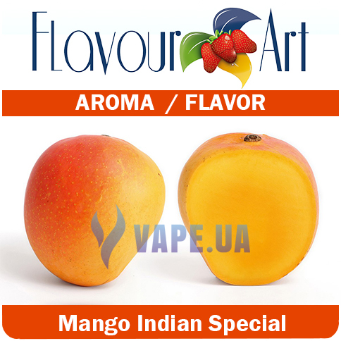 Ароматизатор FlavourArt Mango Indian (Индийский манго), 5 мл.
