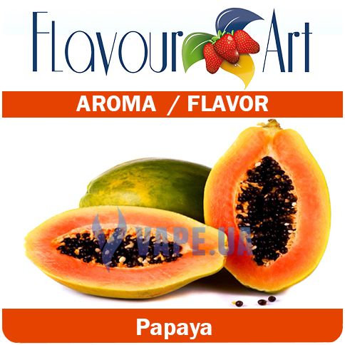 Ароматизатор FlavourArt Papaya (Папайа), 5 мл.