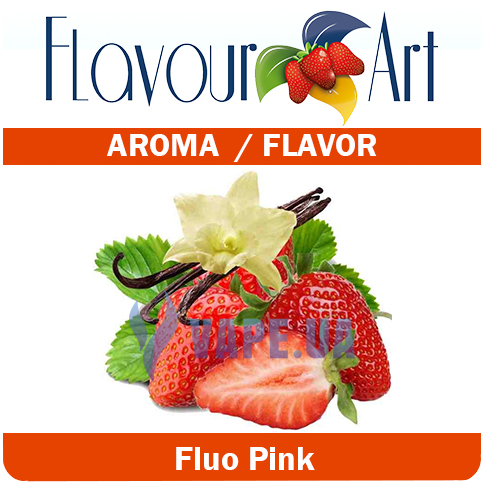 Ароматизатор FlavourArt Pink Fluo (Клубничная конфета), 5 мл.
