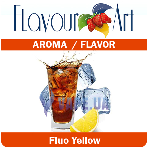 Ароматизатор FlavourArt Yellow Fluo (Цитрусовая кола), 100 мл.