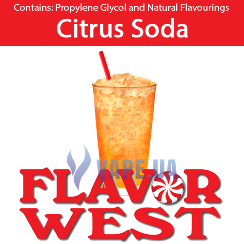 Ароматизатор FlavorWest Citrus Soda (Содовая), 10 мл.