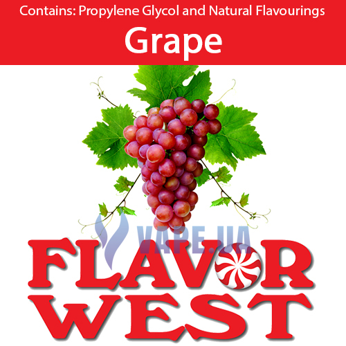 Ароматизатор FlavorWest Grape (Виноград), 5 мл.