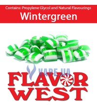 FlavorWest Wintergreen (Мятный холодок), 10 мл.