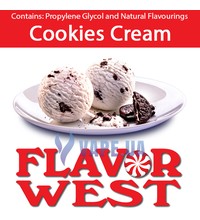 FlavorWest Сookies Cream (Печенье с кремом), 10 мл.