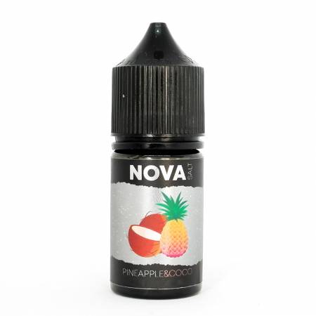 Жидкость NOVA Salt Pineapple Coco 25 мг 30 мл