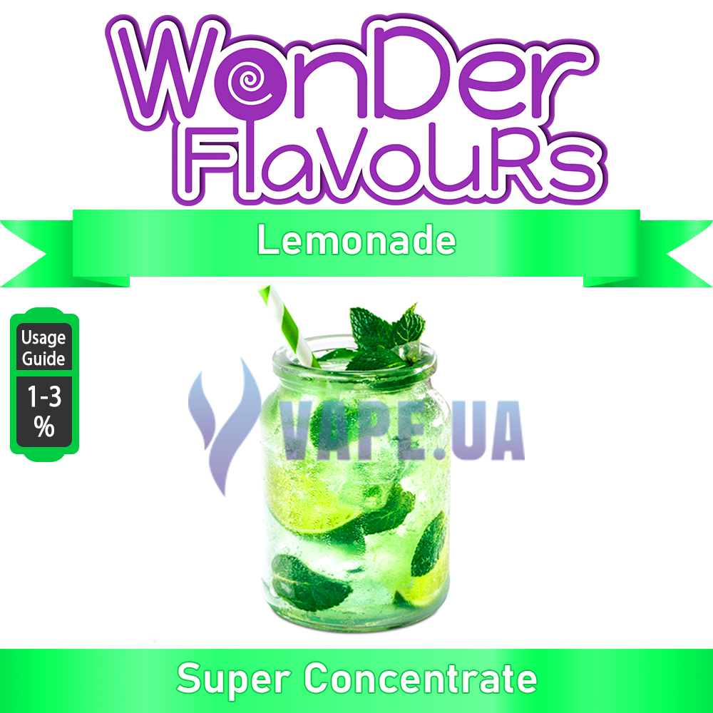 Ароматизатор Wonder Flavours (SC) - Lemonade (Лимонад), 5 мл.