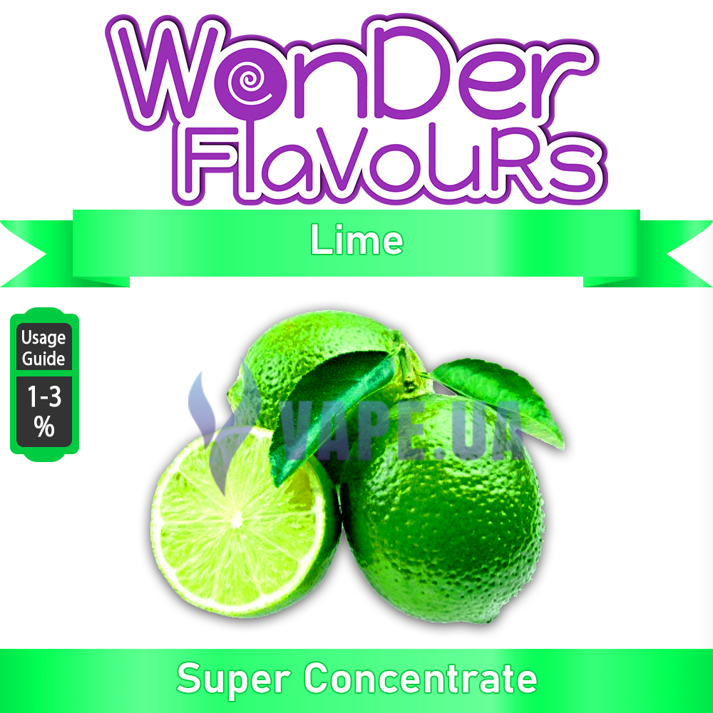 Ароматизатор Wonder Flavours (SC) - Lime (Лайм), 5 мл.