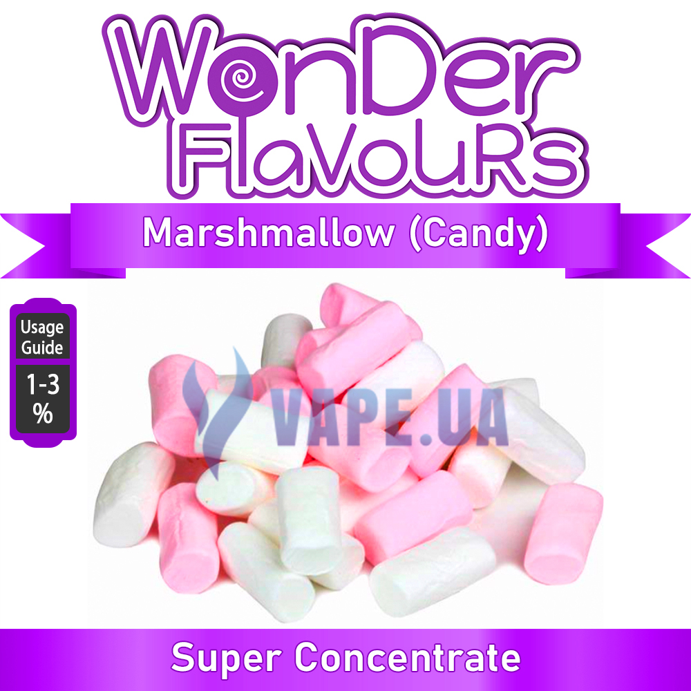 Ароматизатор Wonder Flavours (SC) - Marshmallow (Candy) (Зефир (Конфеты)), 5 мл.