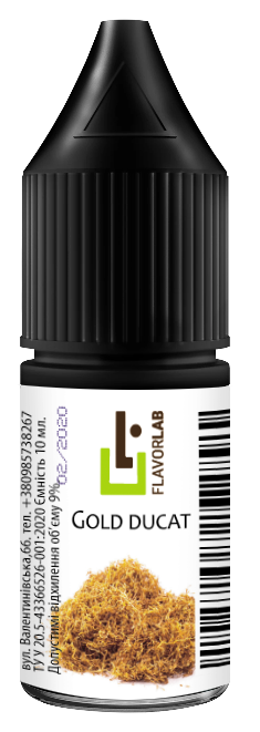 Ароматизатор Flavorlab - Gold Ducat, 10 мл.