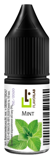 Ароматизатор Flavorlab - Mint (Мята), 10 мл.