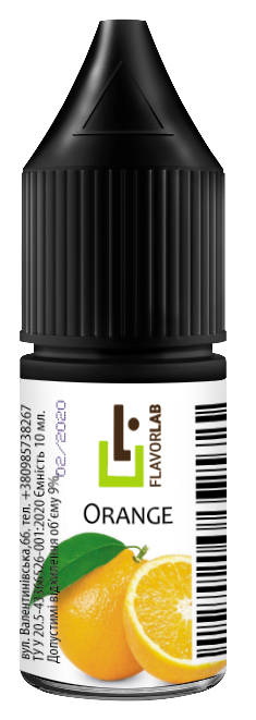 Ароматизатор Flavorlab - Orange (Сочный апельсин), 10 мл.